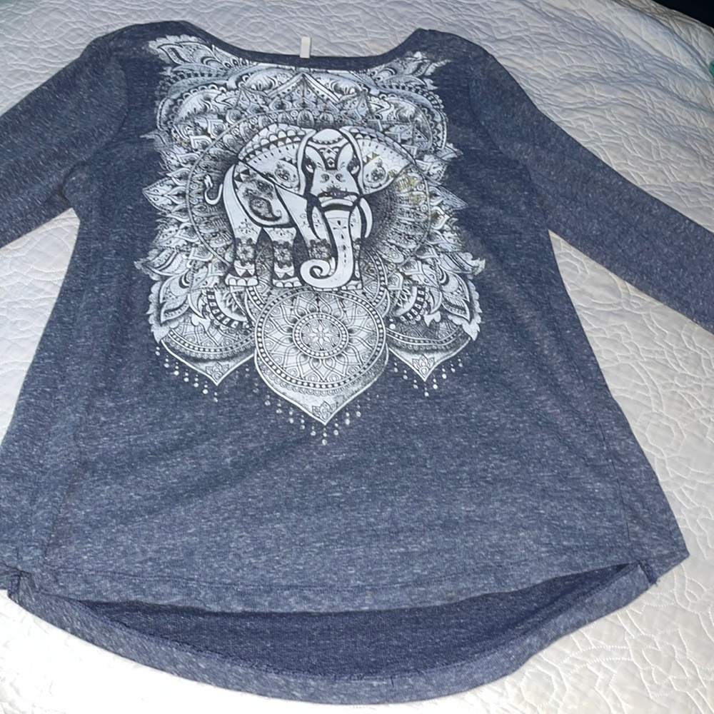 Elephant long sleeve shirt